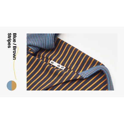 Colorblock Striped Dog Pajama Shirt — product view 8
