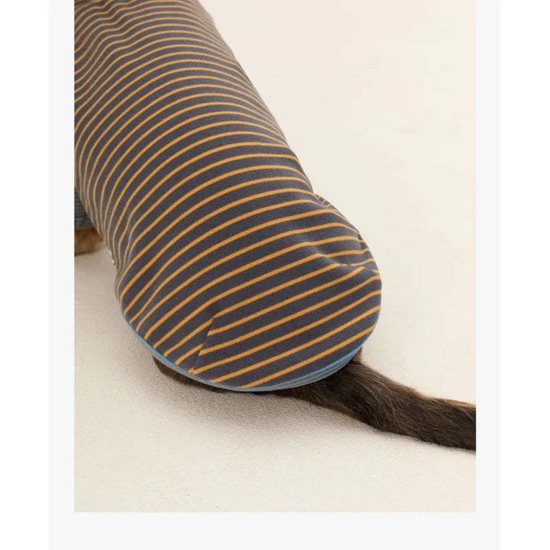 Colorblock Striped Dog Pajama Shirt — product view 9