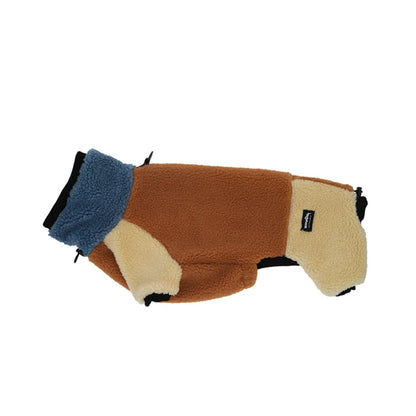 Colorblock Fleece Dachshund Onesie — product view 6
